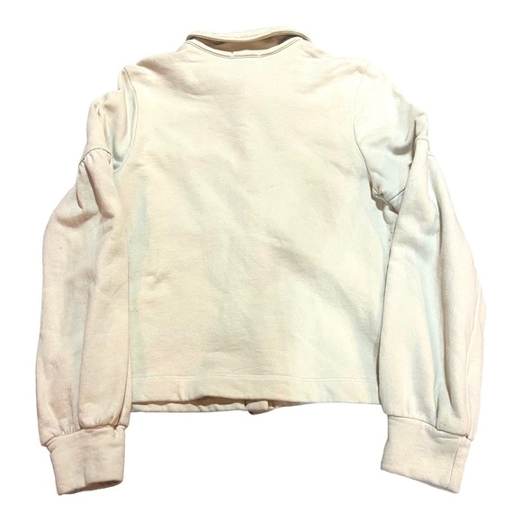 Anthropologie T LA Melora Shacket 100% Cotton Sz M Natural - Picture 8 of 8